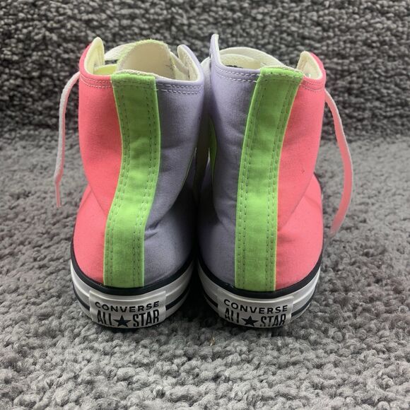Converse All Star Women’s Size 8.5 Neon Colors - Picture 2 of 8